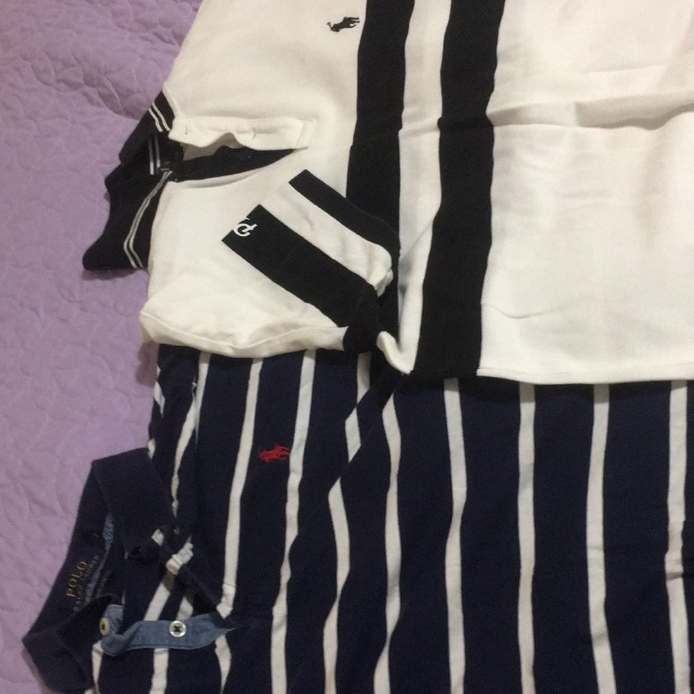 polo shirts